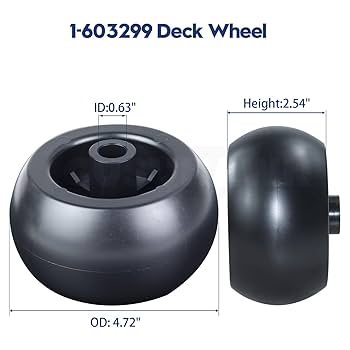 Amazon.com: GUSUHAWK 2 Pack 1-603299 Deck Wheel with